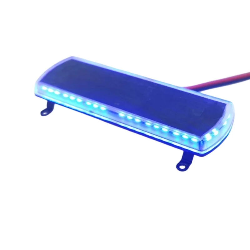 Toy Truck 14 Flash Modes DEGREE MODEL CNC LED Warning Light Panel Light For Tamiya 1/14 RC Tractor Truck Crawlers DIY Parts