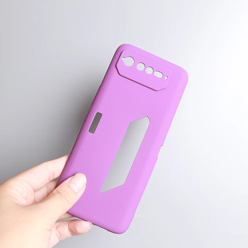 for Asus ROG Phone 7 6D 6 Pro 5S 5 3 2 Case Sand Matte Soft Silicone Full Protect Anti-fall Anti-slip Cover Phone Shell Fundas