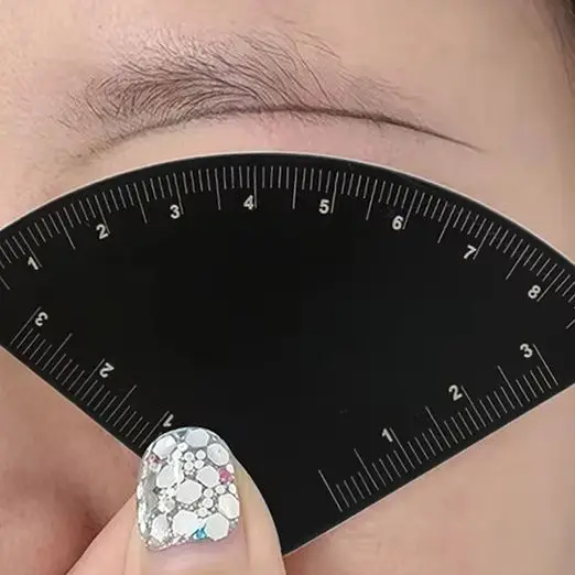 Permanent Fast Drawing Eyebrow Design Ruler Microblading Mapping Tool Shaping Makeup Drawing Guide Ruler Tattoo Supplies Reuse