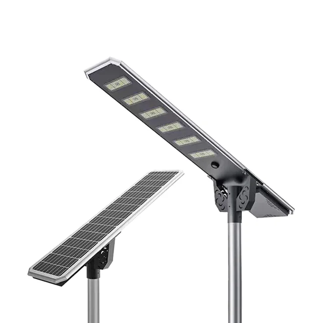 

Customizable 10W-80W Outdoor LED Solar Street Light with 8M Steel Pole for Roads and Gardens IP66 Rated