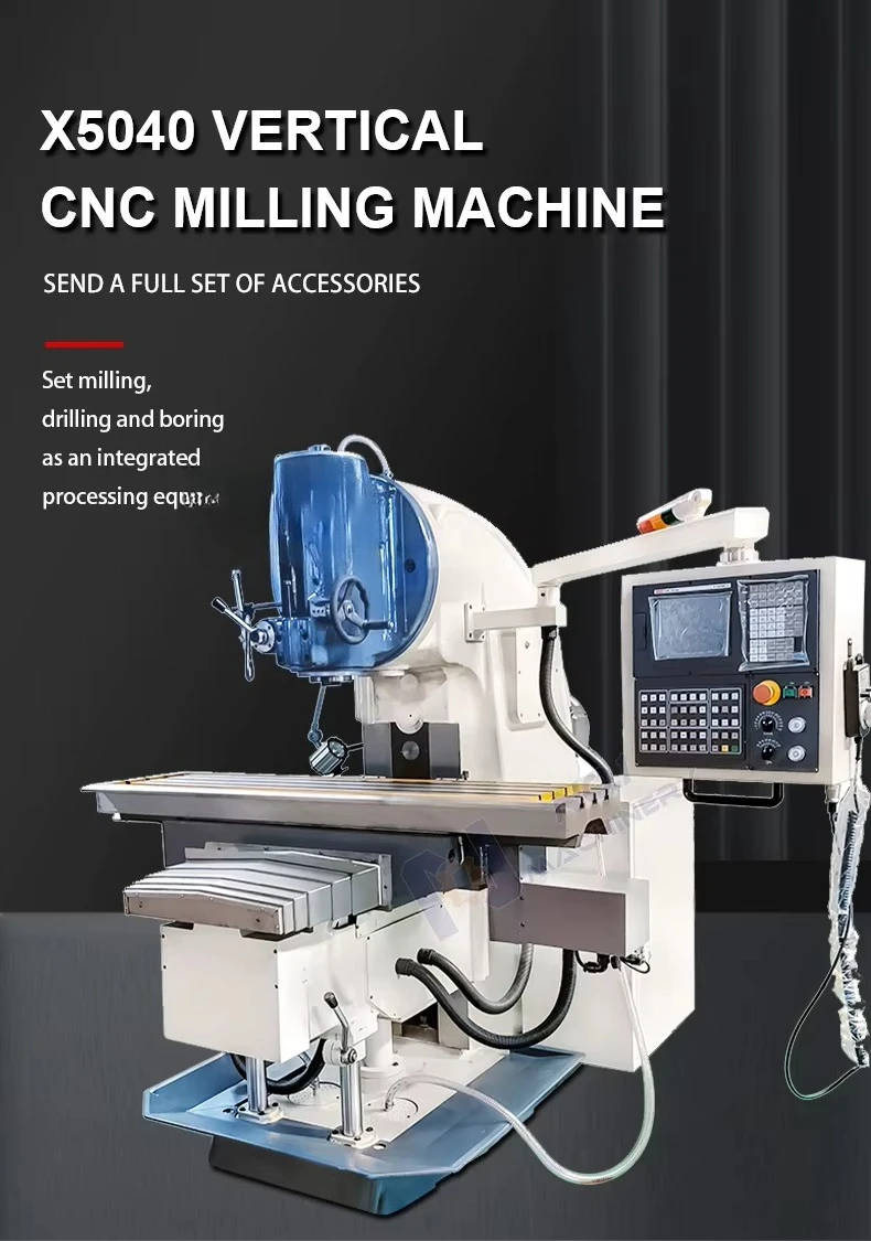 CNC Milling Machine XK5040 Cnc Metal Milling Machine with Taiwan Spindle