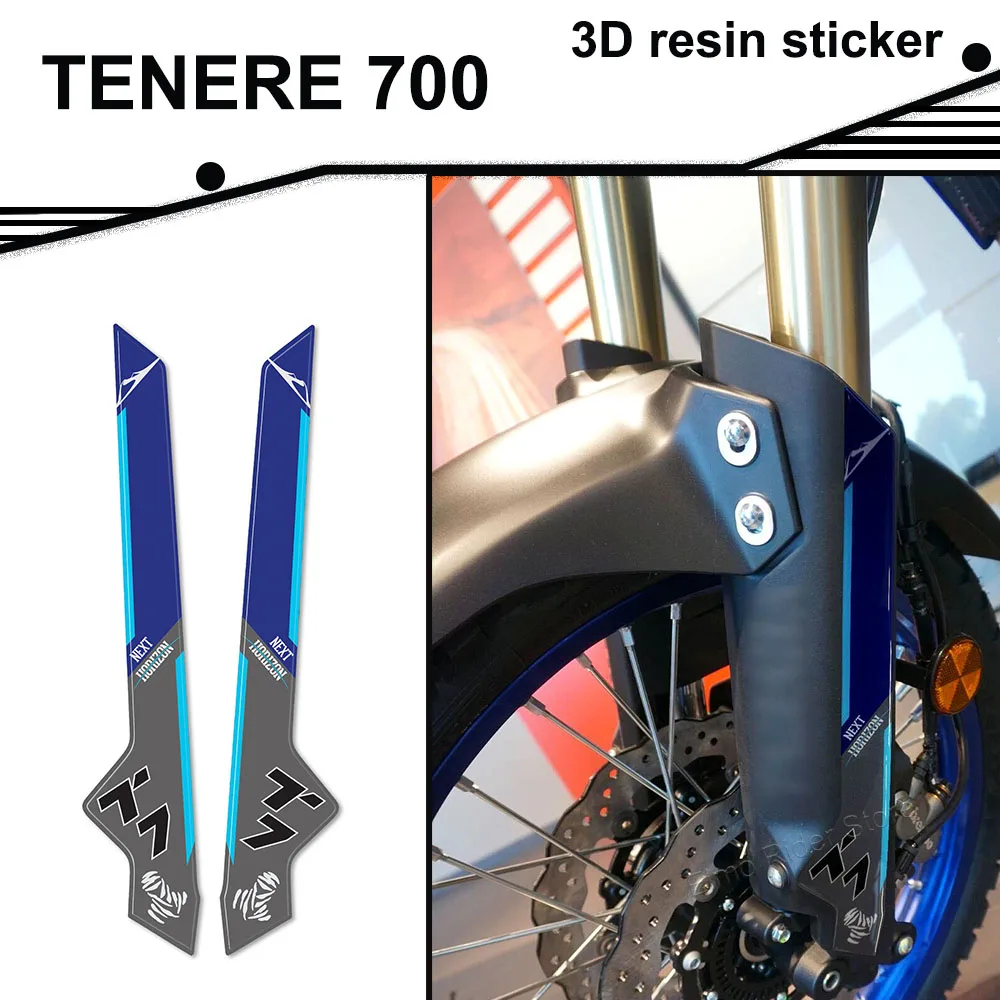 Tenere 700 Motorcycle Guards Covers Protection Sticker 3D Resin Waterproof Anti-Scratch Protector for Yamaha Tenere 700 2023