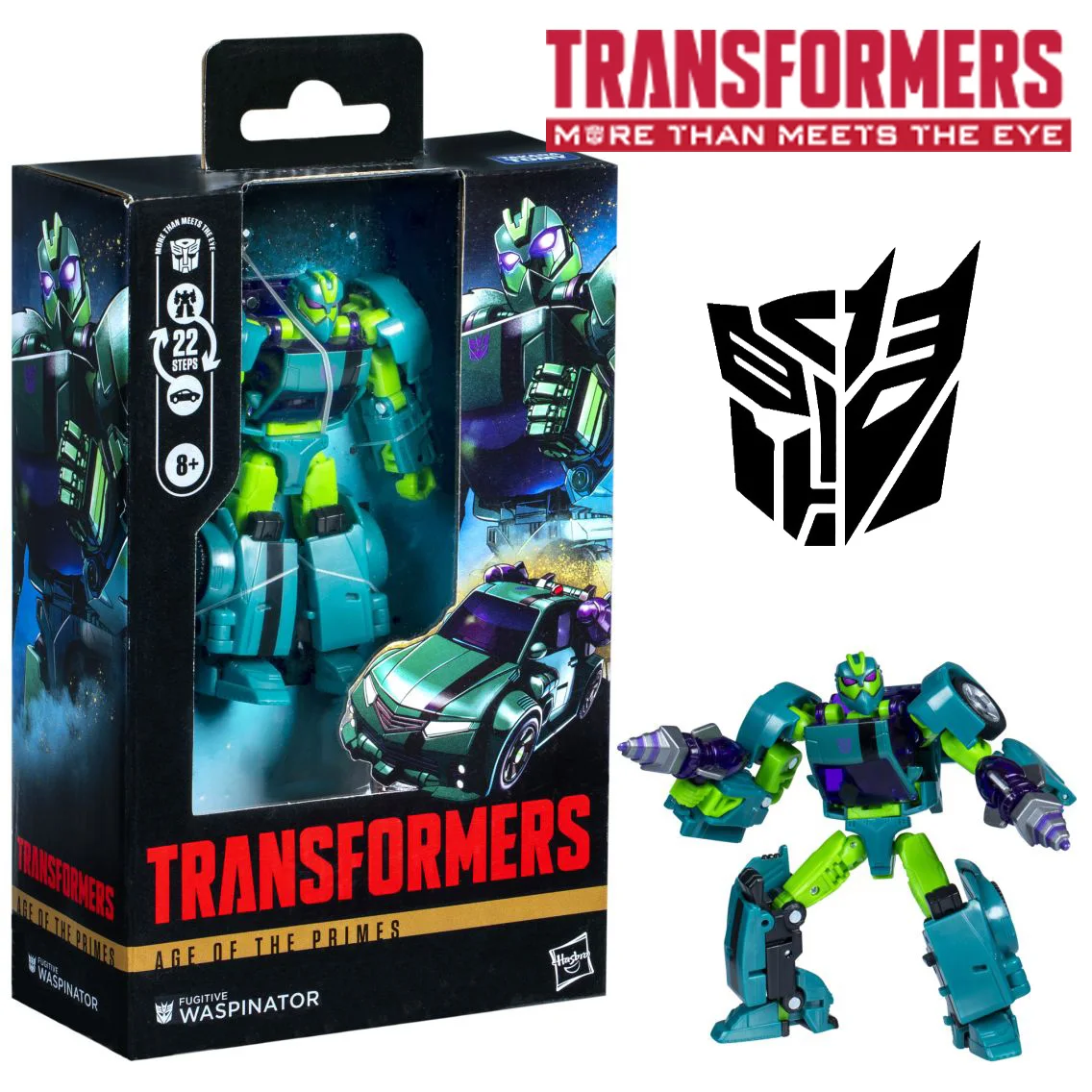 Hasbro Transformers: Age of The Primes Deluxe Class Fugitive Waspinator Action Figures Christmas Gift Model Toy Anime