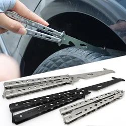 New Car Tire Stones Remover Hooks Auto Tire Groove Cleaning Tool Wheel Tread Slot Stone Gravel Remover for Car Motor Bike Tire