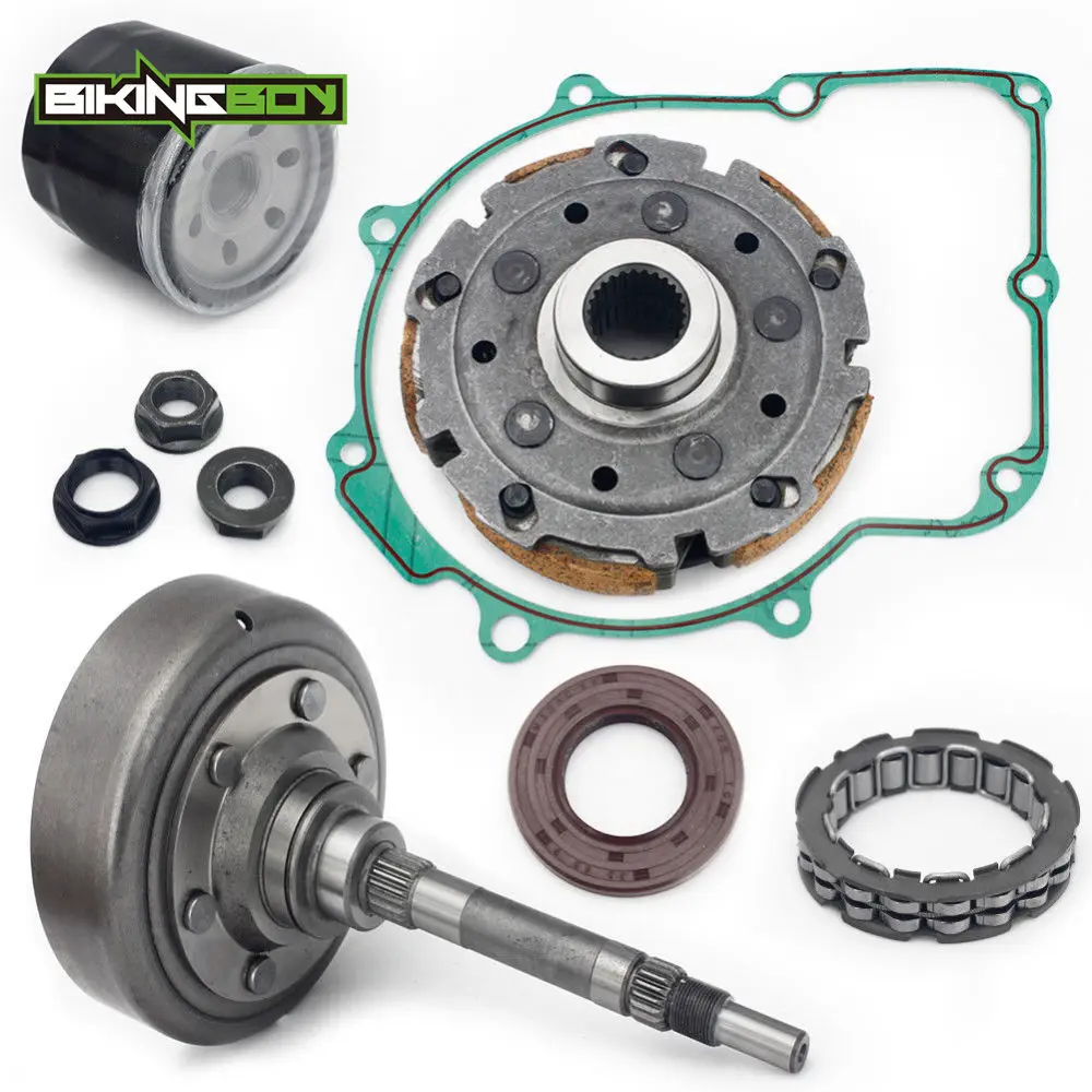 Für YFM 660 Grizzly 04 05 06 07 YXR 660 Rhino 2002-2008 2003 Primär- und Sekundärantriebskupplung, Gehäuse, Träger, Pad, Schuh-Kit – Detail 5
