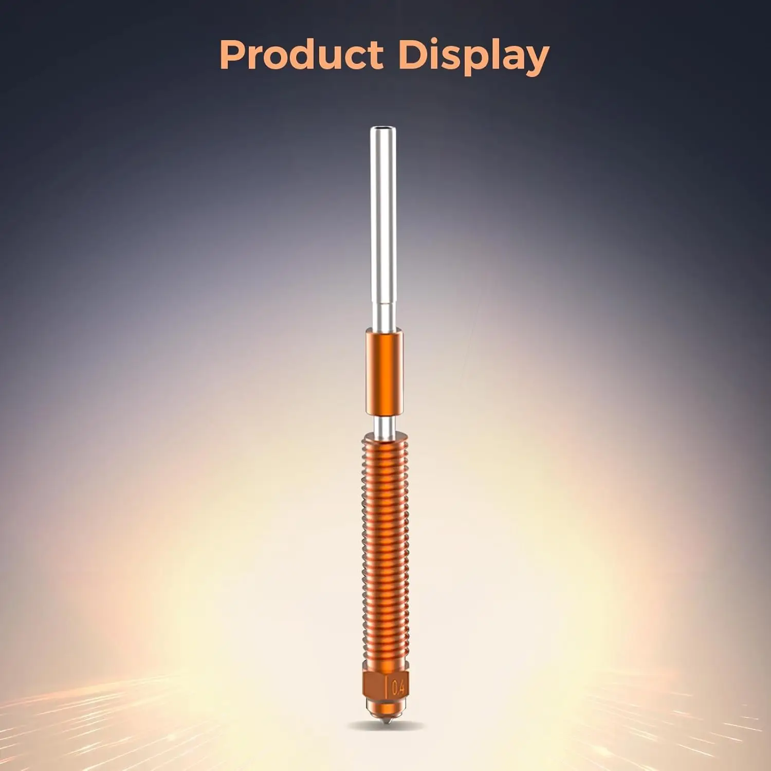Offizielles Creality K2/K2 Pro/HI Düsen-Kit, Schnellwechsel-3D-Druckerdüse aus Kupferlegierung und gehärtetem Stahl mit Schraubenschlüssel – Detail 3