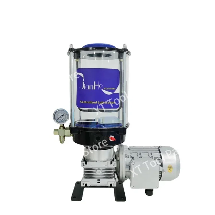 Jianhe butter pump lubrication system oil pump 380V three-phase  quantitative dry oil butter electric lubrication pump