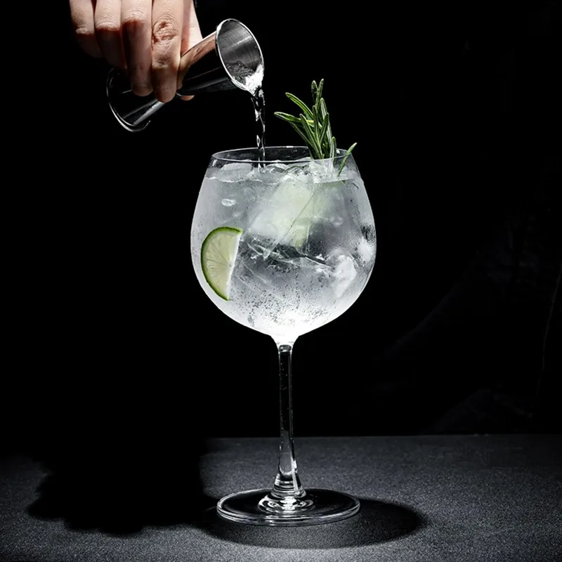 Creative Big Belly Cocktail Glasses Cups Gin And Tonic Glass Cup Large Capacity Wine Glasses Cup Kitchen Accessories