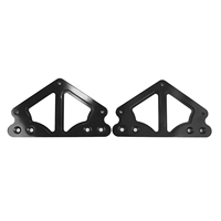 For Harley Davidson Softail Bad Boy FXSTSB Blackline FXS Breakout FXSB Cross Bones FLSTSB Motorcycle SaddleBag Brackets Kit