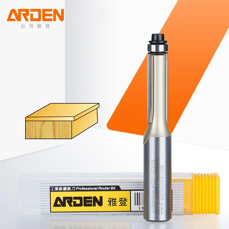 Arden Router Bit Cutter Slotting Wood Milling Cutter Carbide Woodworking Bit 1/2 inch Shank Trimming Milling Cutter CNC Machines