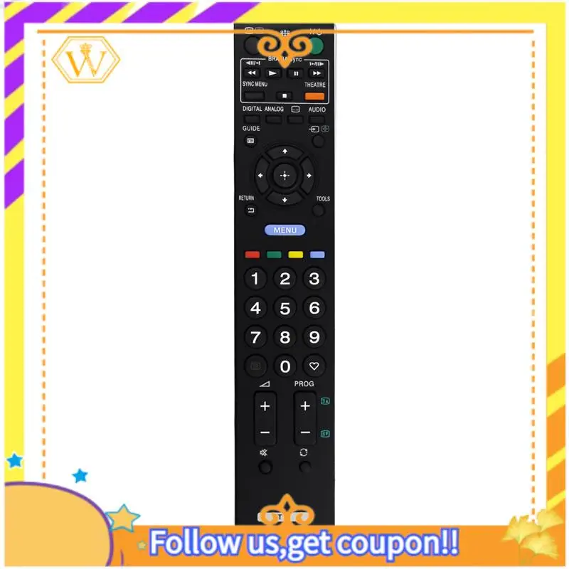 A01K-RM-ED013 Замена пульта дистанционного управления для светодиодного ЖК-телевизора Sony RM-EA006 RM-YD021 RM-EA002 RM-ED033 RM-ED034 RM-GA011 KDL-19L4000