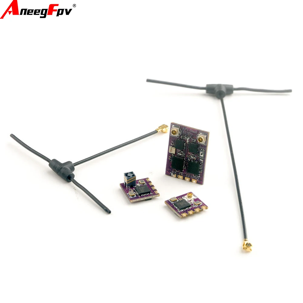 

HappyModel 2.4G ELRS EP1 EP2 EP1 DUAL TCXO True Diversity Receiver with RF Amps for FPV Freestyle Long Range DIY Parts