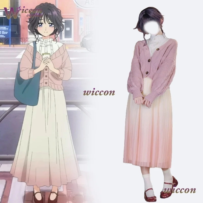 Y cobre Cacao Cosplay Yume las flores fragantes con dignidad Waguri Kaoruku Cosplay fecha disfraz de rutina Halloween