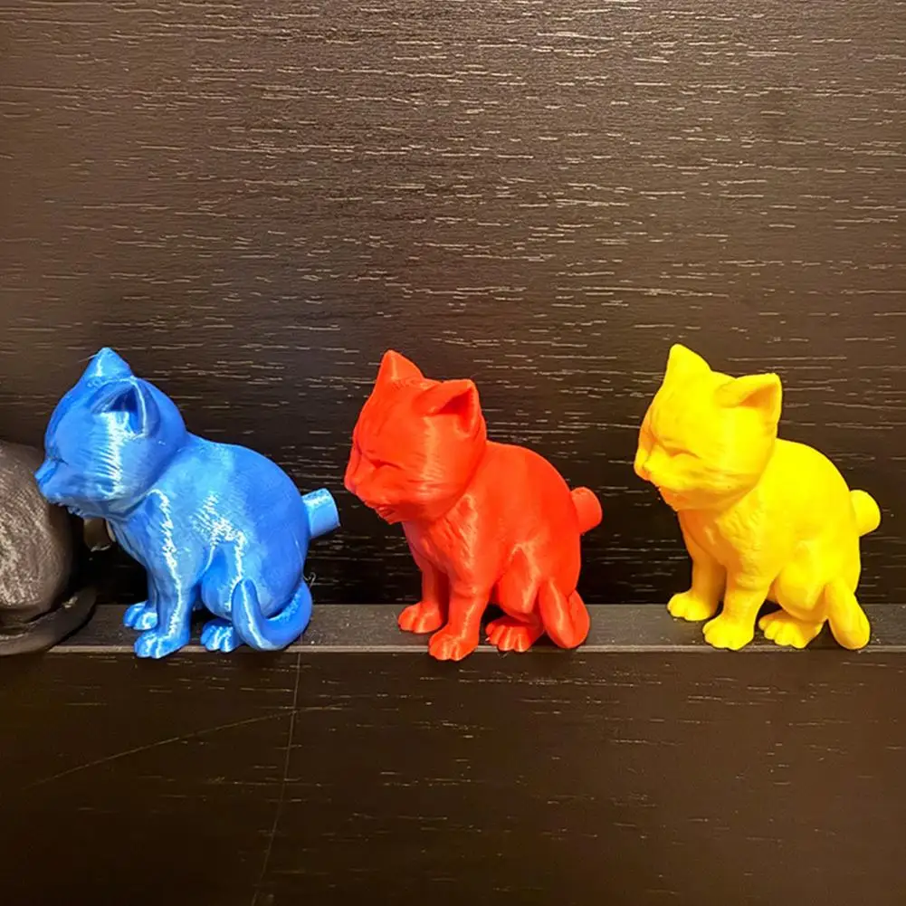Cat Toothpaste Dispenser Funny Cat Toothpaste Dispenser 3d Printed Pet Toothpaste Squeezer Bathroom Sink Tube for Easy for Kids