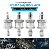 6/8/10/12mm Car Fuel Non Return Check Valve Fuel Line Way Fuel Check Valve Car Engines Components Valves Parts