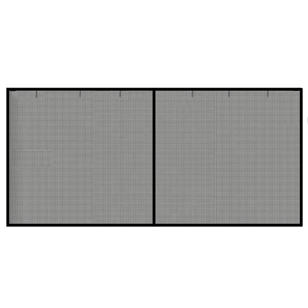 

Easy Installation Garage Screen Doors 16x7 Feet Size Hands-Free Access Pet-Friendly Screen Versatile Garage Door Screen