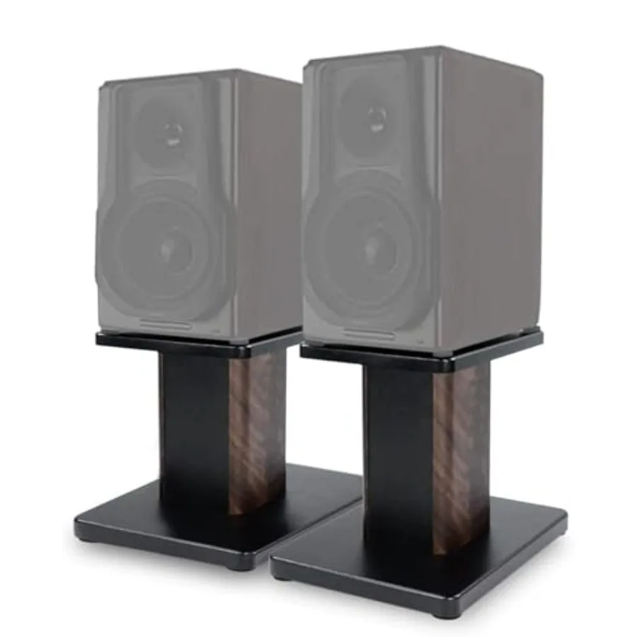 

Пара деревянных подставок для колонок 7,9 дюйма (20 см) для домашнего кинотеатра, Hi-Fi, настольных и сателлитных колонок, а также мониторов