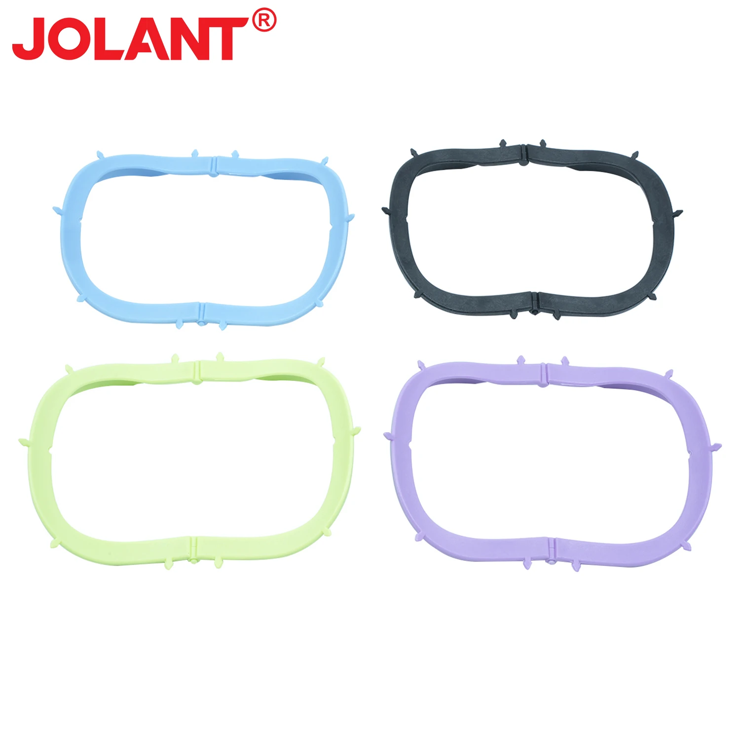 

JOLANT 1pc Dental Rubber Dam Frame Foldable Plastic Rubber Dam Sheets Holder for Dental Oral Barrier Bracket Dentistry Tools