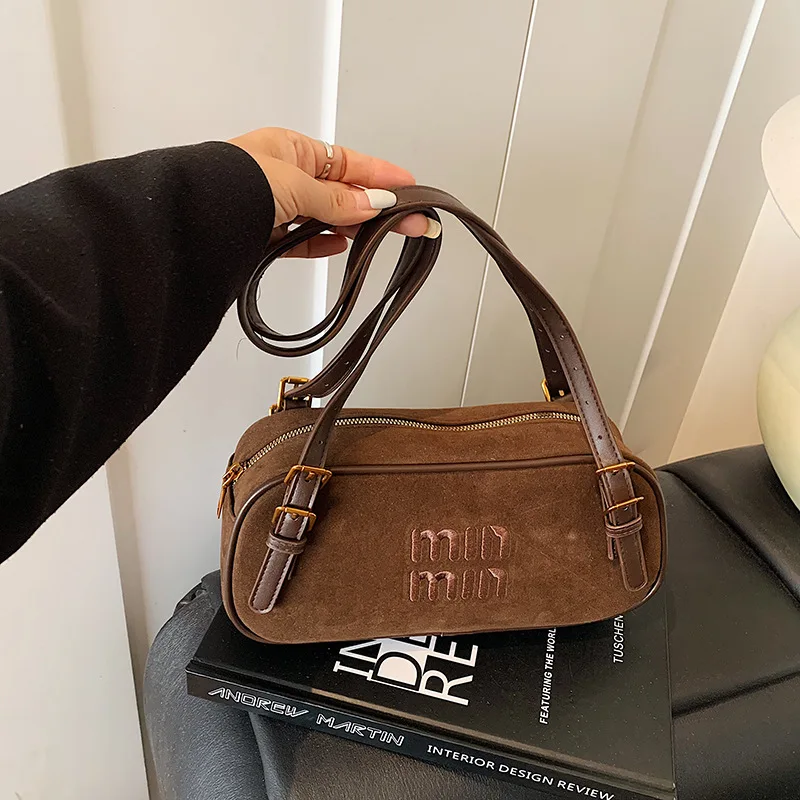 حقيبة نسائية أنيقة بمقبض علوي 2025، محفظة كتف من جلد البولي يوريثان الناعم، حقيبة كروس كاجوال واسعة ومتعددة الاستخدامات للعمل وعطلة نهاية الأسبوع #1