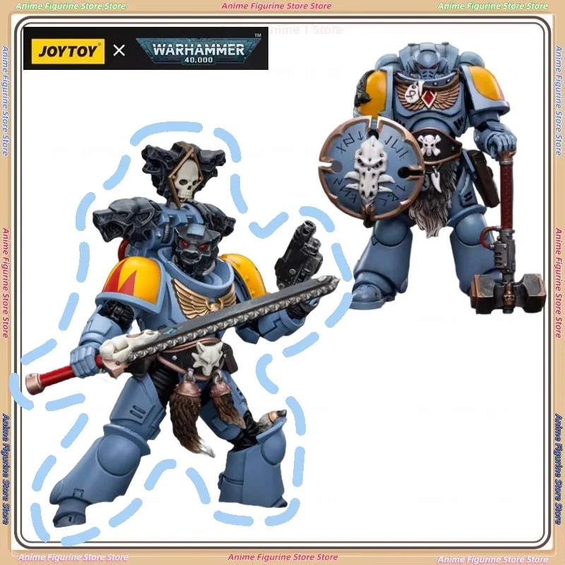 

JOYTOY Dark Sources Warhammer 40K Space Coyote Sharpshooter Squad Quad Подвижный солдат Сигилитовый щит