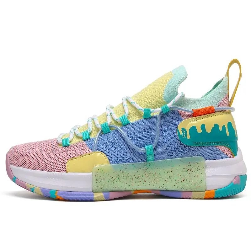 

Best Selling Basketball Couples Training Shoe Thick Soled Designer Sneakers for Unisex Comfortable Men Women Outdoor Sport Shoes