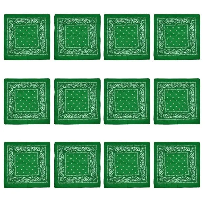 

A52E Classical Print Bandana for Women Men Outdoor Sport Headscarf Dancing Headband