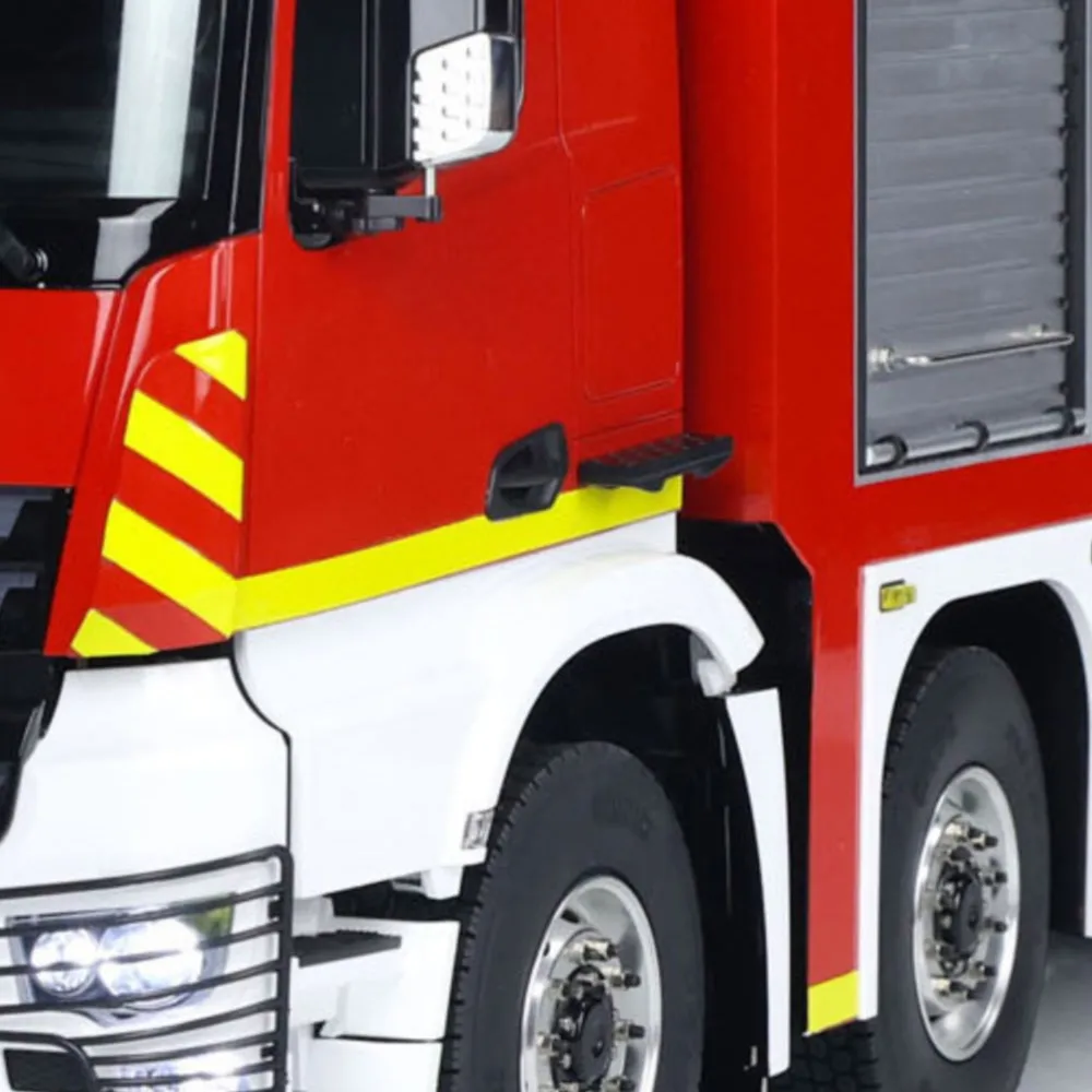 

Игрушечная модель пожарной машины 1/14 3363 с металлическим шасси 8x4, радиоуправляемая, с высокоподъемной выдвижной пушкой, звуком и светом, для взрослых