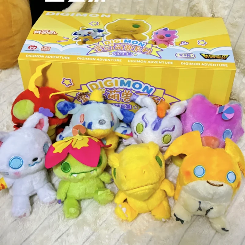 

Digimon Adventure Acumon Cabumon Anime Figure - Palm-Sized Cute Beast Series Collectible Model Toy for Children Birthday Gift