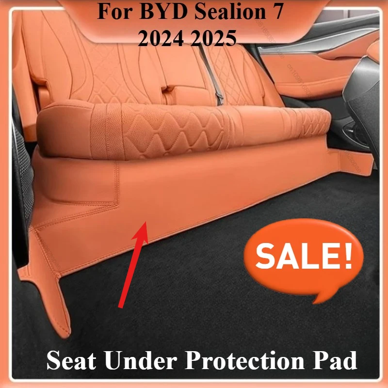 

Для BYD Sealion 7 2024 2025 противоударные накладки под задними сиденьями, внутренняя защита, аксессуары для защиты автомобиля