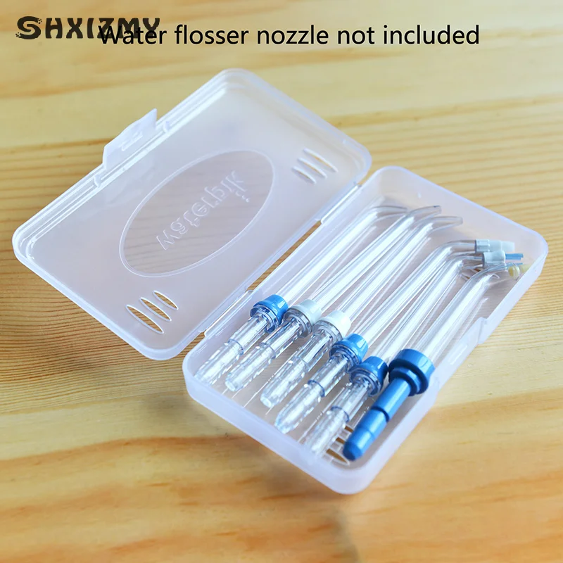 Portable Storage Box For Oral Irrigator Nozzles Dust-proof Dental Water Jet Flosser Tooth Punch Nozzles Convenient Storage Box