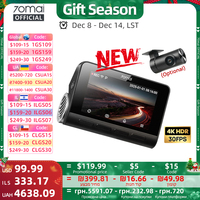 New 70mai Dash Cam A810S 4K HDR GPS ADAS Auto Record Dual-Channel Motion Detection 4G LTE Support Car DVR 70mai A810S 70mai A810