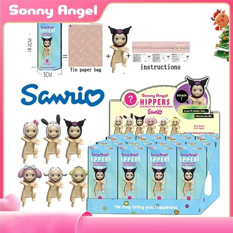 MINISO SSanrio Sonny Angel Surprise Blind Box Hello Kitty Kawaii Cartoon Collection Mini Figures Ornaments Dolls Children Christ