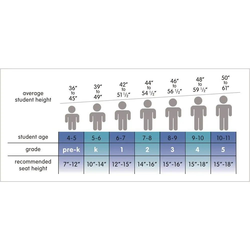 Angeles 9 "h Grundlinie Stuhl, grün, ab7909pg, Kleinkind Vorschule, Kindertag stätte und Homes chool Möbel, flexible Klassen zimmer Sitz gelegenheiten