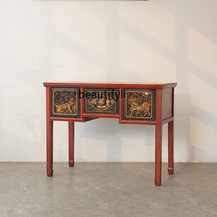 

During the Republic of China, porch tables, wine tables, Ming and Qing Dynasties, old furniture, and old objects are nostalgic