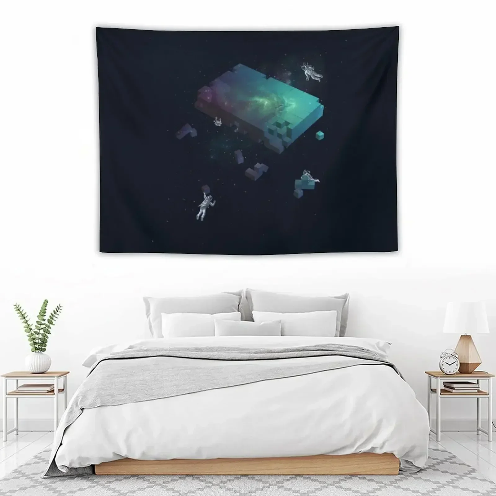 

Constructing the Cosmos Tapestry Anime Decor Outdoor Decor Decoration For Home Cute Room Things Tapestry