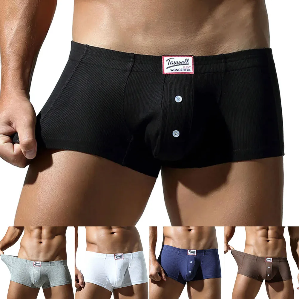 

Bulge Pouch Boxers Breathable Underwear Comfortable Everyday Use Comfortable Men\\'s Underpants 10 Spandex Fabric