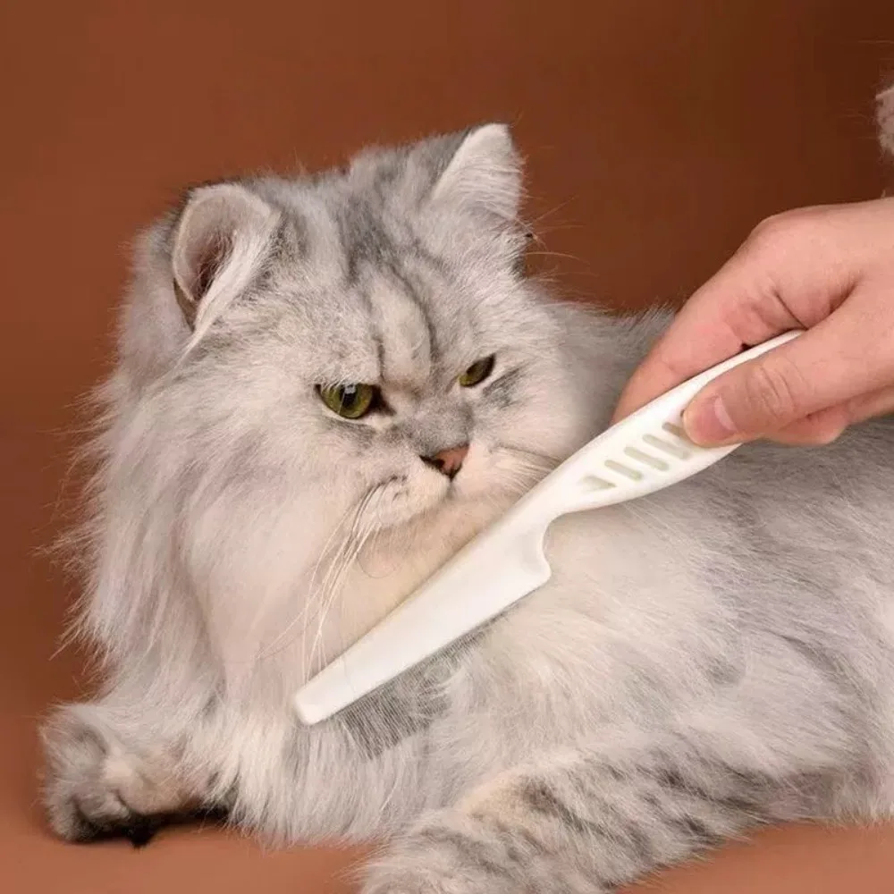 Pet Hair Shedding Steel Needle Comb for Cat Dog Comfort Flea Hair Comb Dog Massage Brush Efficient Grooming Tools Pet Supplies