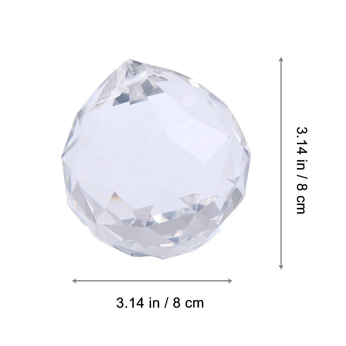 

100 мм хрустальный шар, подвески, люстра, осветительные аксессуары, многогранный Rainbow Maker для украшения дома, магазина, вечеринки