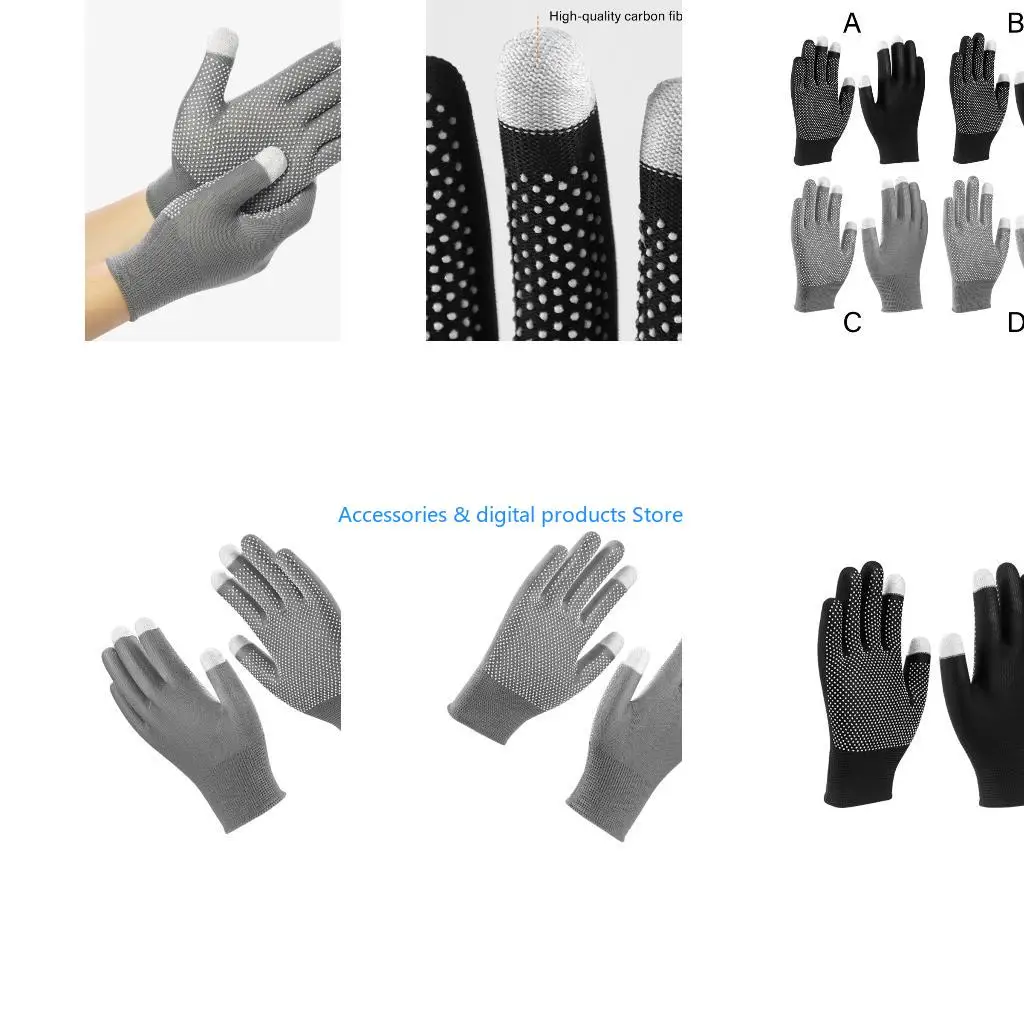 77JD Breathable Safety Gloves Touch Display Compatible Reinforced Grip Thin Nylon Construction For Industrial Technical Use