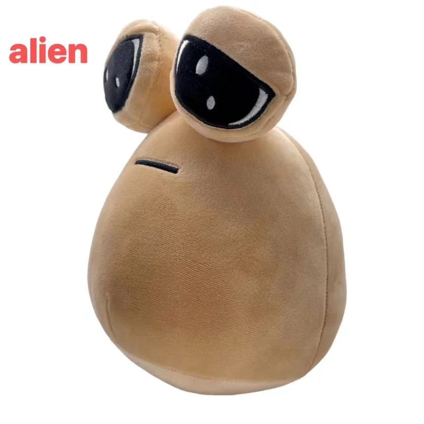 Hot and explosive Hot Game 22cm My Pet Alien Pou Plush Toy Furdiburb Emotion Alien Plushie Stuffed Animal Pou Doll