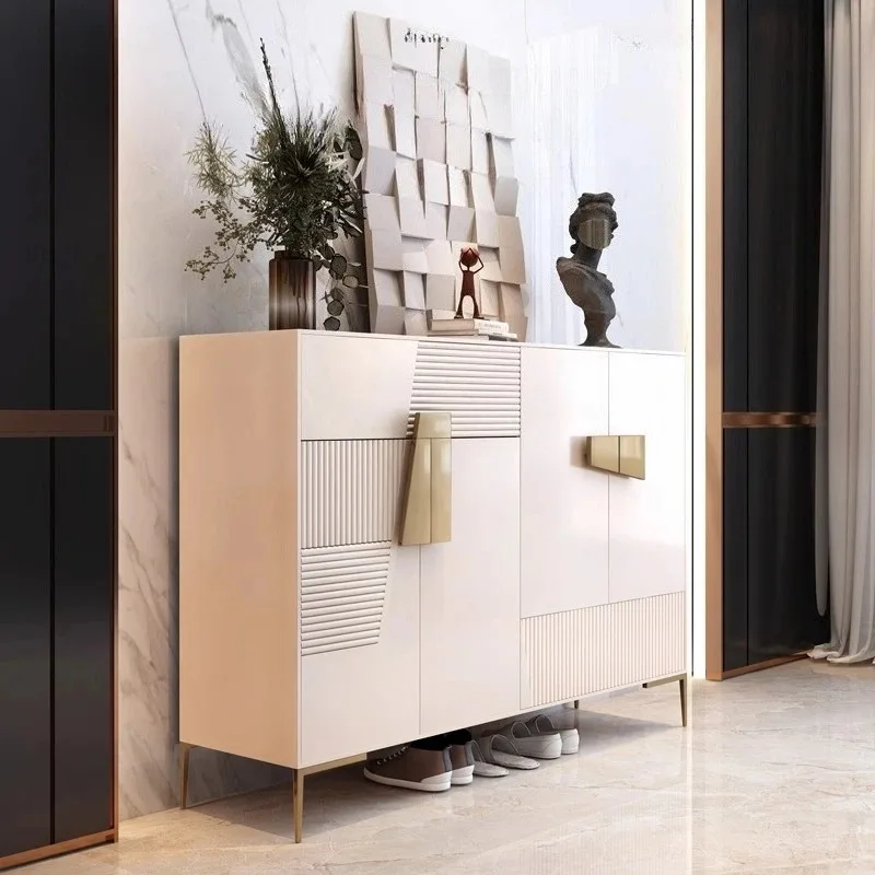 

Accent Aesthetic Shoe Cabinet Locker Entrance Hall Modern Luxury Living Room Shoe Cabinet Entryway Interior Zapatero Home Decor