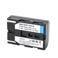 SB-L110 SB-L110B Camera Battery for Samsung SCD SERIES-SCD20 D21 D29 D323 D325 D590 Recharger Li-ion Battery