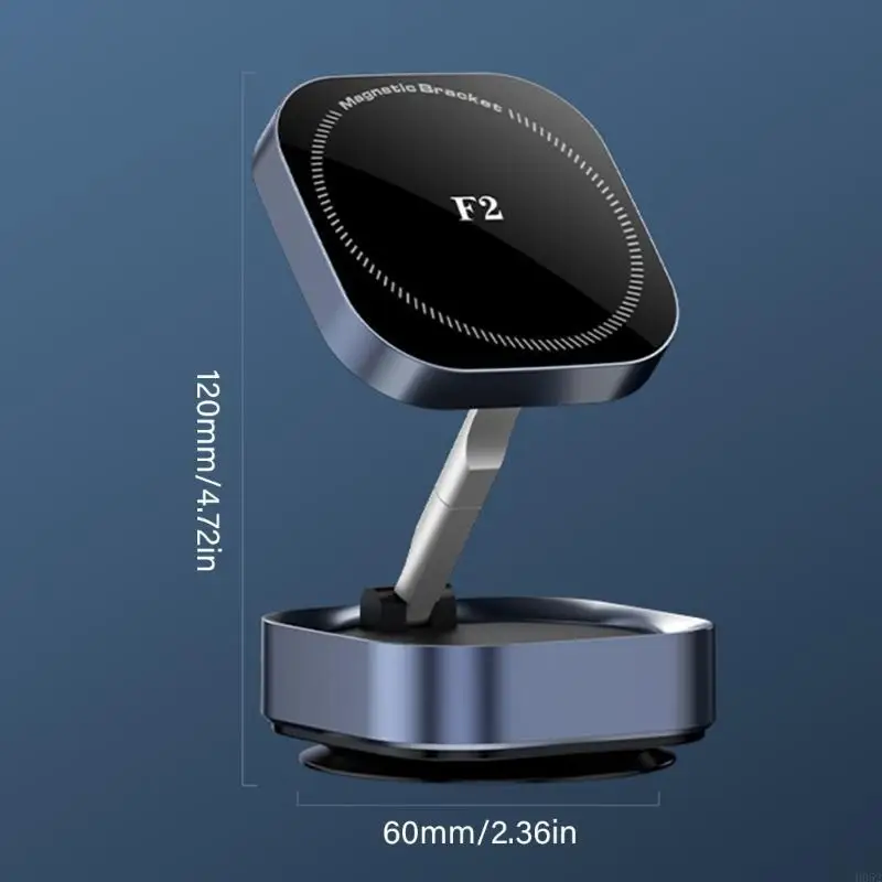 

H052 Car Mount Bracket Rack 360 Degree Rotation Nonslip Adjustable Windshield Dashboard Stand for Phone Navigation Travel Use