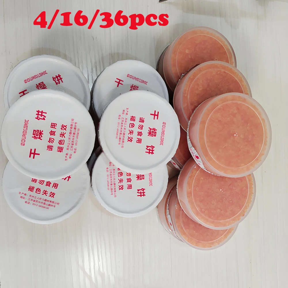 

4/16/36Pcs Hearing Aid Drying Capsules Desiccant Dehumidifier Drying Pallet for BTE