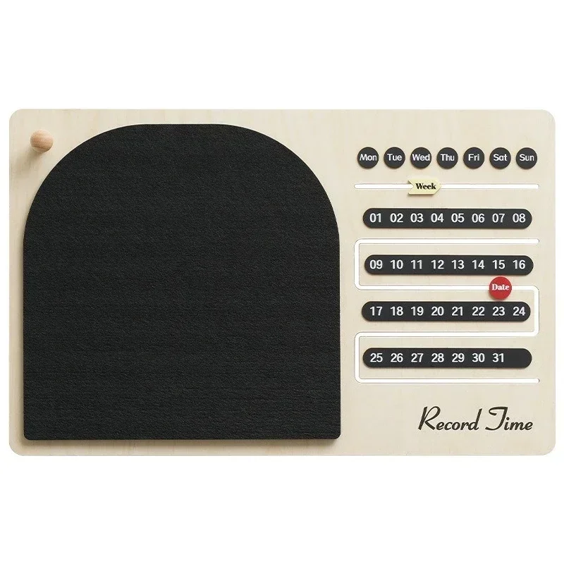 Perpetual Calendar Photo Message Board