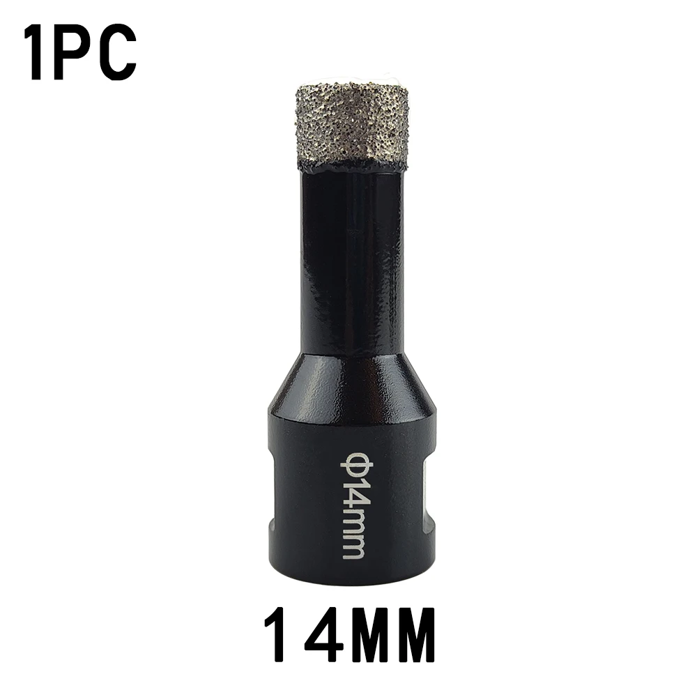 1 stks M14 Draad Diamant Droog Vacuümgesoldeerde Boren Core Bits Set porseleinen tegels kronen Boor Graniet Marmer Gatenzaag Gereedschap - afbeelding 1