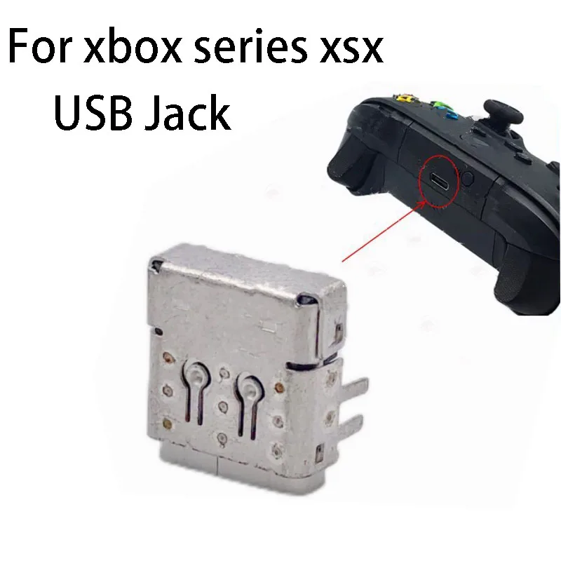 1PC Games Console USB Jack For Xbox SS SX Type-C Charger Socket Port For Xbox Series X S Elite 2 Controller USB Socket Connector