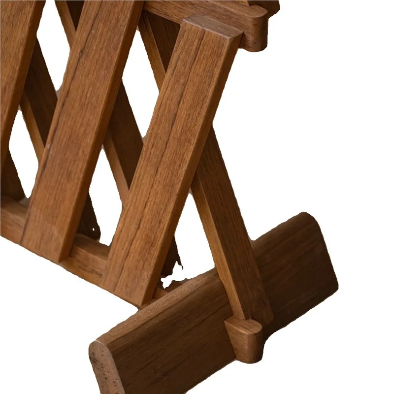 Screen, solid wood mortise and tenon joint, new Chinese-style partition, entryway, vintage minimalist, surprisingly quiet breeze