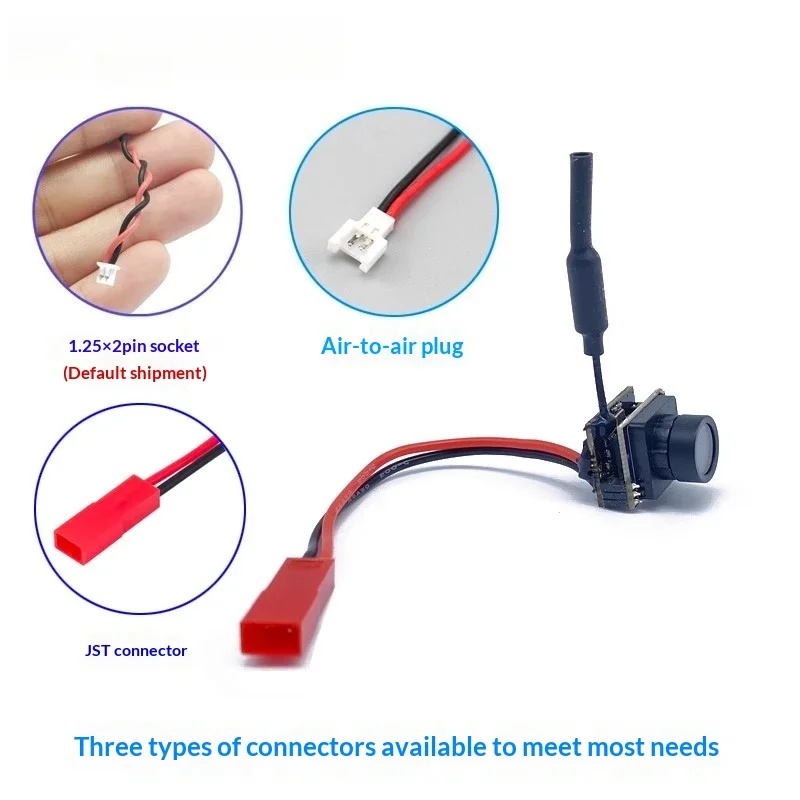 5,8 G hochauflösende FPV-Bildübertragungskamera, kabelloser Sender, Echtzeit-Handyempfänger für Modellflugzeuge und