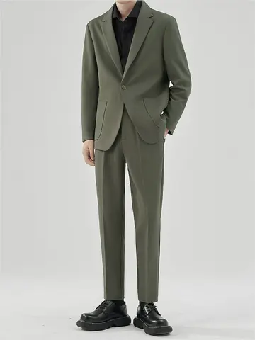 10 best sales 2-delad kostym för män - №7